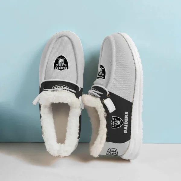 Las Vegas Raiders Fuzzy Dude Shoes Winter Collection AMCFDUDE000017 - Image 2