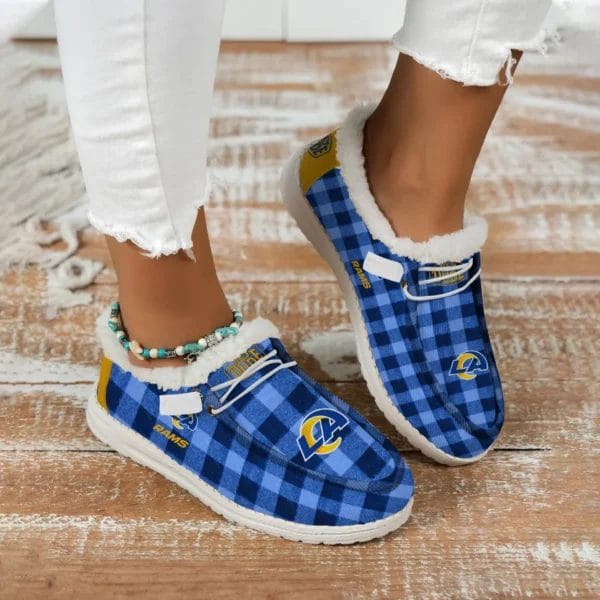 Los Angeles Rams Fuzzy Dude Shoes Winter Collection AMCFDUDE000083