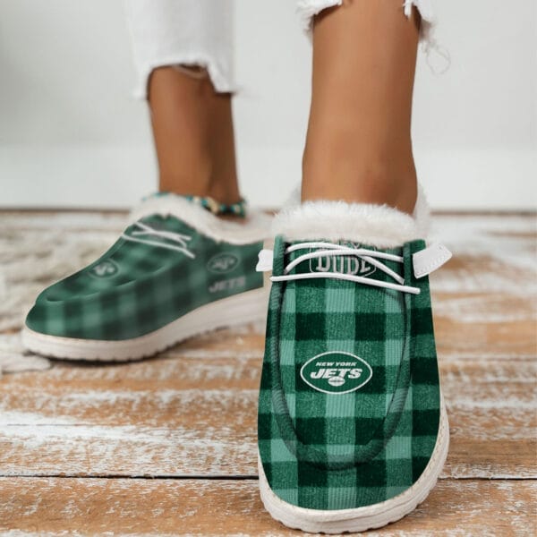 New York Jets Fuzzy Dude Shoes Winter Collection AMCFDUDE000088 - Image 4