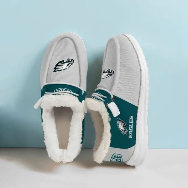 Philadelphia Eagles Fuzzy Dude Shoes Winter Collection AMCFDUDE000026 - Image 2