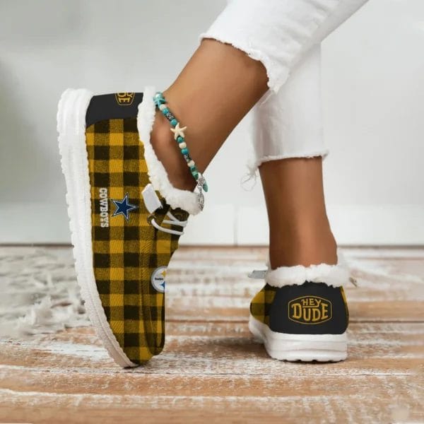 Pittsburgh Steelers Fuzzy Dude Shoes Winter Collection AMCFDUDE000091 - Image 3