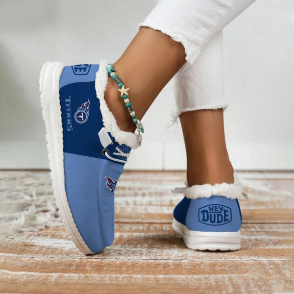 Tennessee Titans Fuzzy Dude Shoes Winter Collection AMCFDUDE000031 - Image 3
