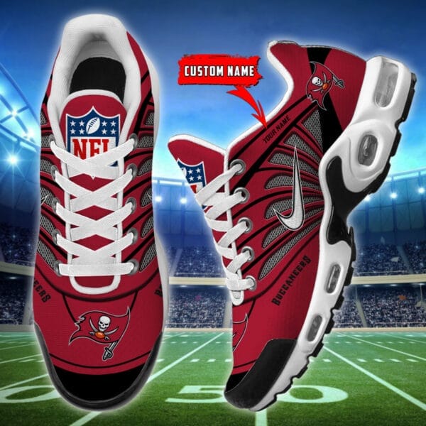 Tampa Bay Buccaneers Personalized Plus T-N Youth Sneakers AMCTNS0031 - Image 2