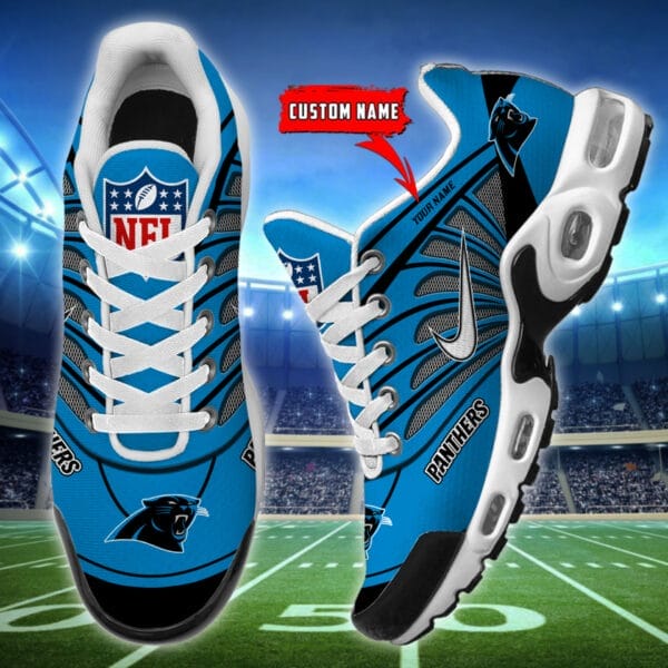 Carolina Panthers Personalized Plus T-N Youth Sneakers AMCTNS0068 - Image 2