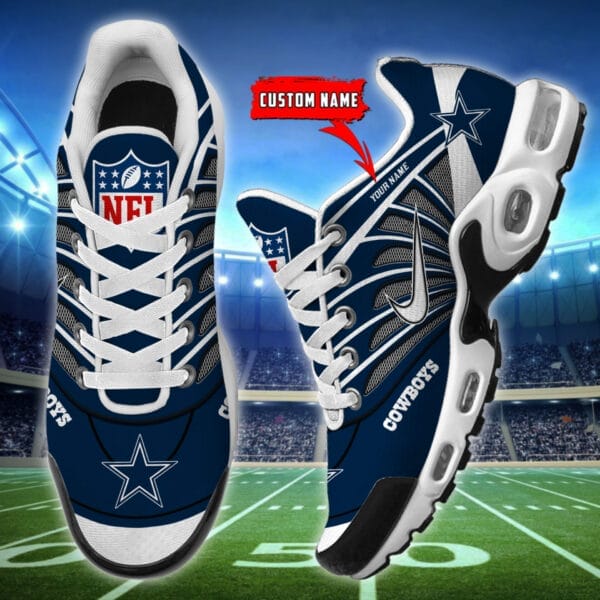Dallas Cowboys Personalized Plus T-N Youth Sneakers AMCTNS0006 - Image 2