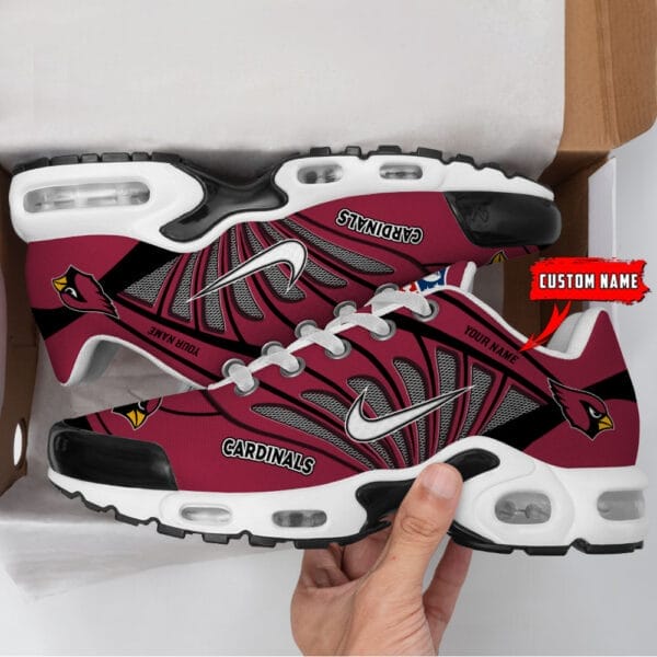 Arizona Cardinals Personalized Plus T-N Youth Sneakers AMCTNS0069 - Image 3