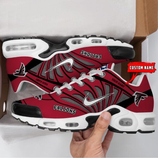 Atlanta Falcons Personalized Plus T-N Youth Sneakers AMCTNS0051