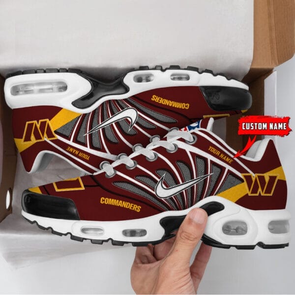 Washington Commanders Personalized Plus T-N Youth Sneakers AMCTNS0114