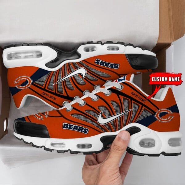 Chicago Bears Personalized Plus T-N Youth Sneakers AMCTNS0107 - Image 2