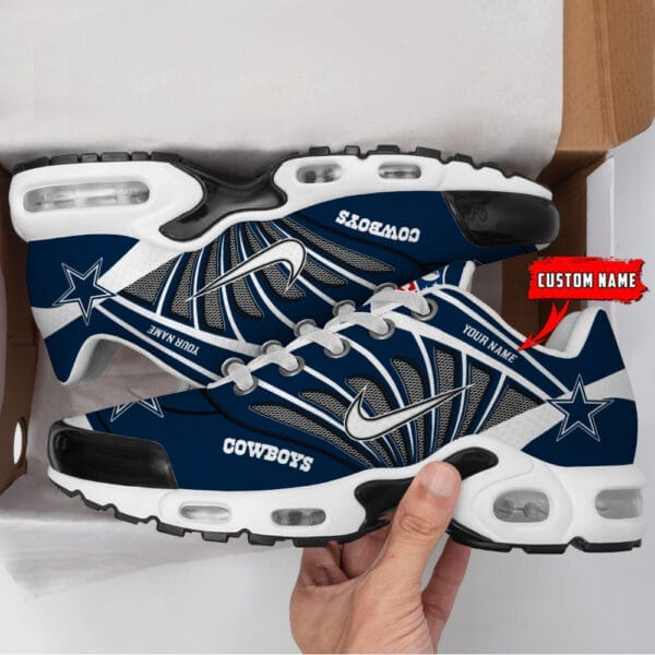 Dallas Cowboys Personalized Plus T-N Youth Sneakers AMCTNS0006 - Image 3
