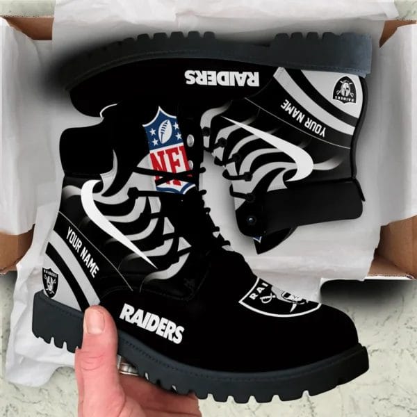 Las Vegas Raiders All Seasom TBL Boots AMCTBL0027 - Image 3