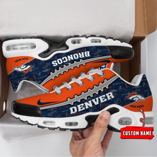Denver Broncos Personalized Plus T-N Youth Sneakers AMCTNS0079 - Image 2