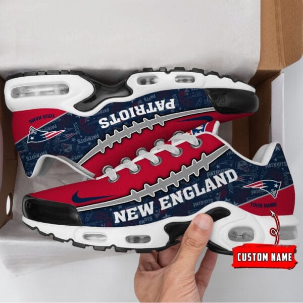 New England Patriots Personalized Plus T-N Youth Sneakers AMCTNS0117 - Image 2