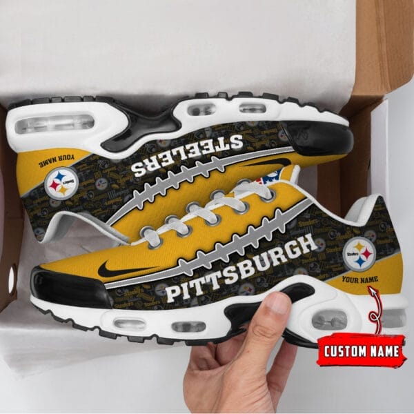 Pittsburgh Steelers Personalized Plus T-N Youth Sneakers AMCTNS0026 - Image 2