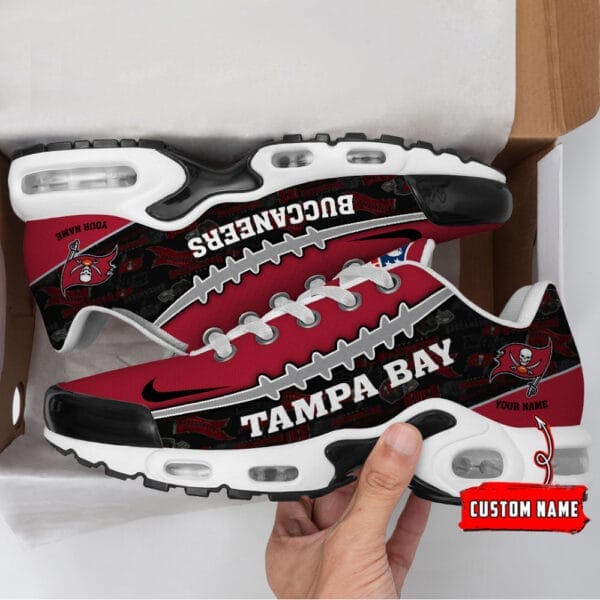 Tampa Bay Buccaneers Personalized Plus T-N Youth Sneakers AMCTNS0033 - Image 2