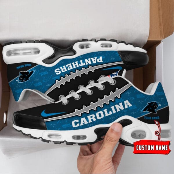 Carolina Panthers Personalized Plus T-N Youth Sneakers AMCTNS0081 - Image 2