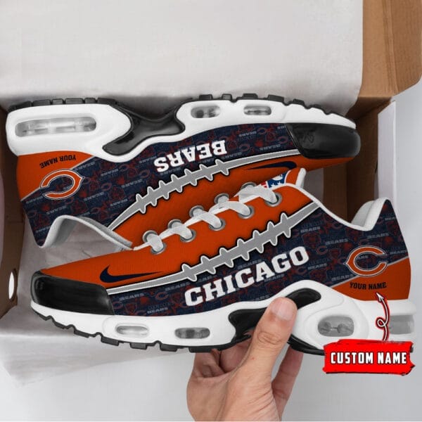 Chicago Bears Personalized Plus T-N Youth Sneakers AMCTNS0108 - Image 2