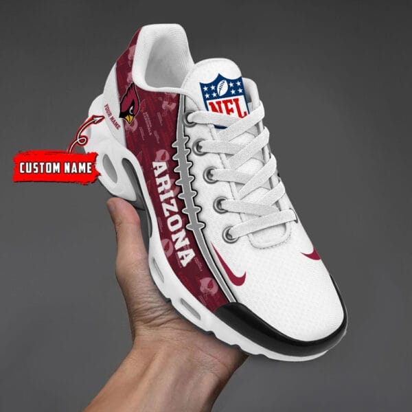 Arizona Cardinals Personalized Plus T-N Youth Sneakers AMCTNS0082 - Image 4