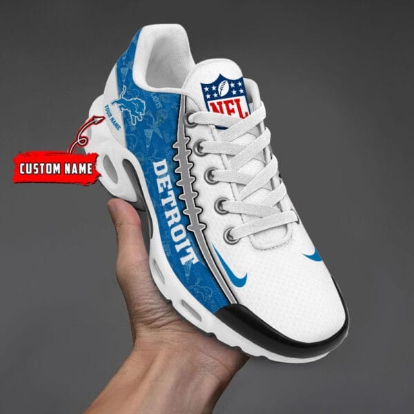 Detroit Lions Personalized Plus T-N Youth Sneakers AMCTNS0011 - Image 4