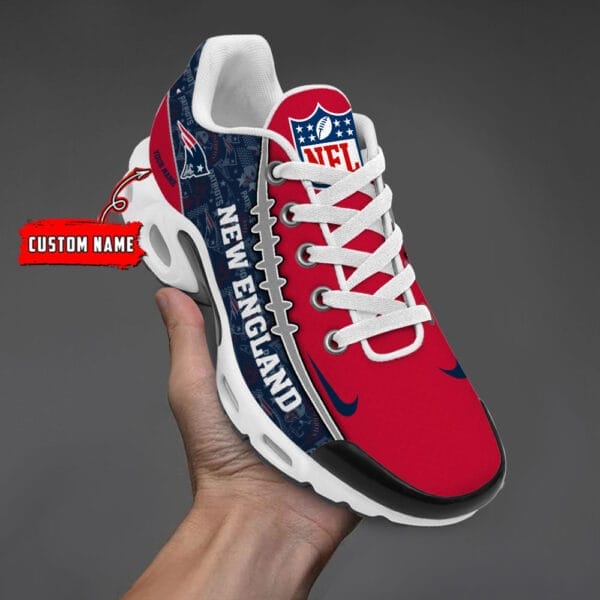 New England Patriots Personalized Plus T-N Youth Sneakers AMCTNS0117 - Image 4