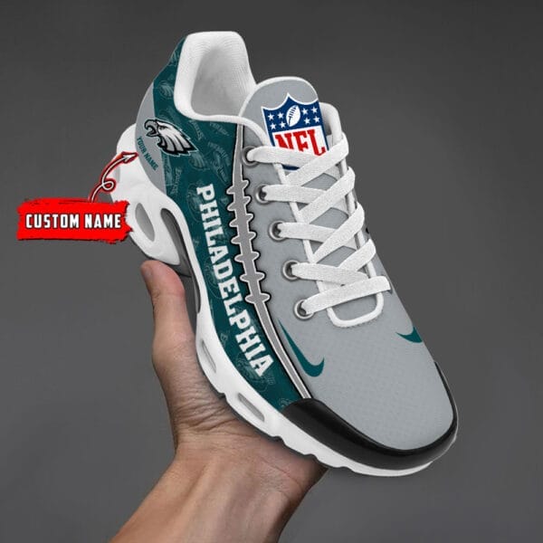 Philadelphia Eagles Personalized Plus T-N Youth Sneakers AMCTNS0034 - Image 4