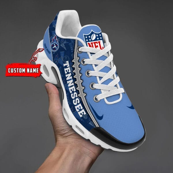 Tennessee Titans Personalized Plus T-N Youth Sneakers AMCTNS0116 - Image 4