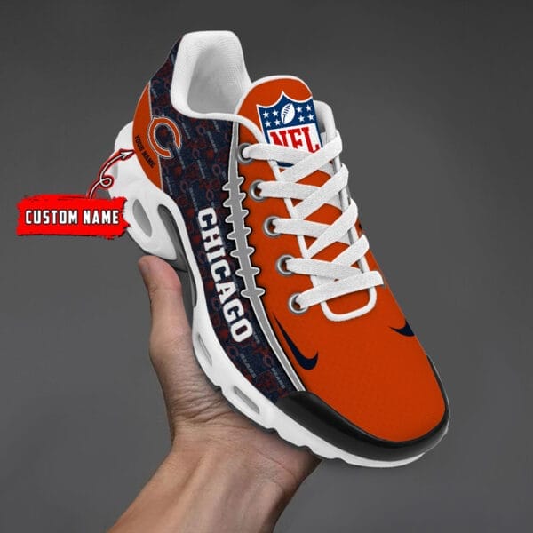 Chicago Bears Personalized Plus T-N Youth Sneakers AMCTNS0108 - Image 4
