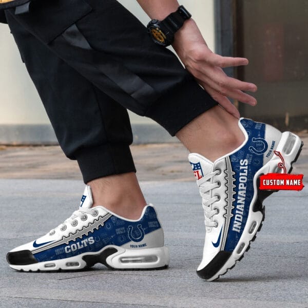 Indianapolis Colts Personalized Plus T-N Youth Sneakers AMCTNS0077 - Image 3