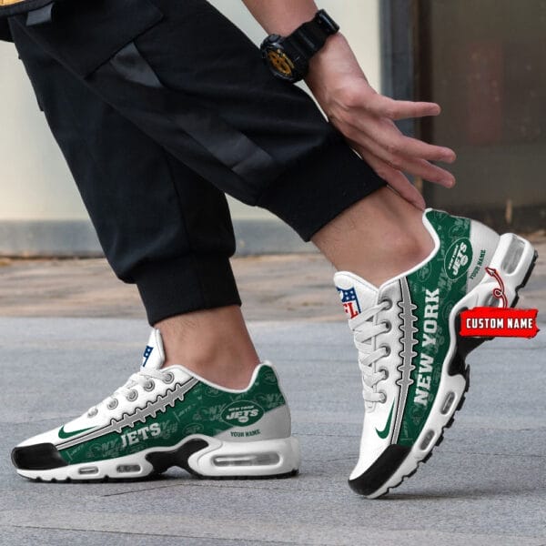 New York Jets Personalized Plus T-N Youth Sneakers AMCTNS0123 - Image 3