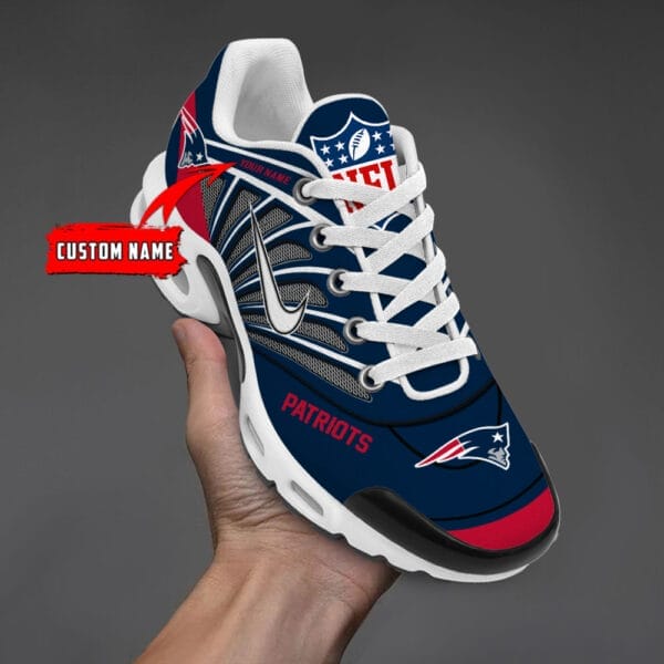 New England Patriots Personalized Plus T-N Youth Sneakers AMCTNS0115 - Image 3