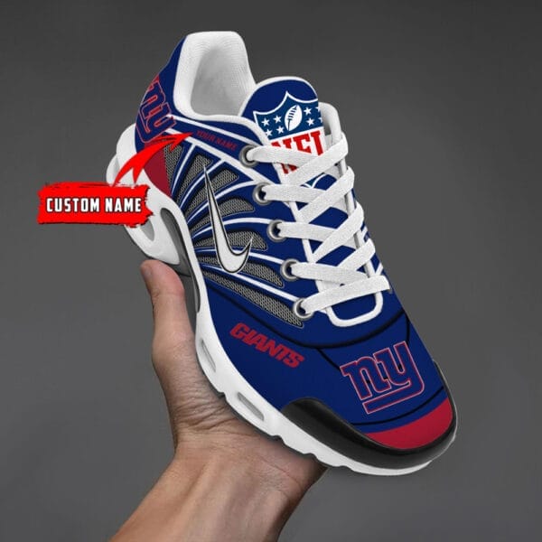 New York Giants Personalized Plus T-N Youth Sneakers AMCTNS0067 - Image 2