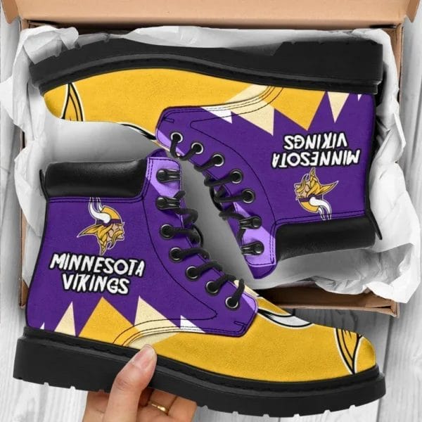 Minnesota Virkings All Season TBL Boots AMCTBL0034 - Image 2