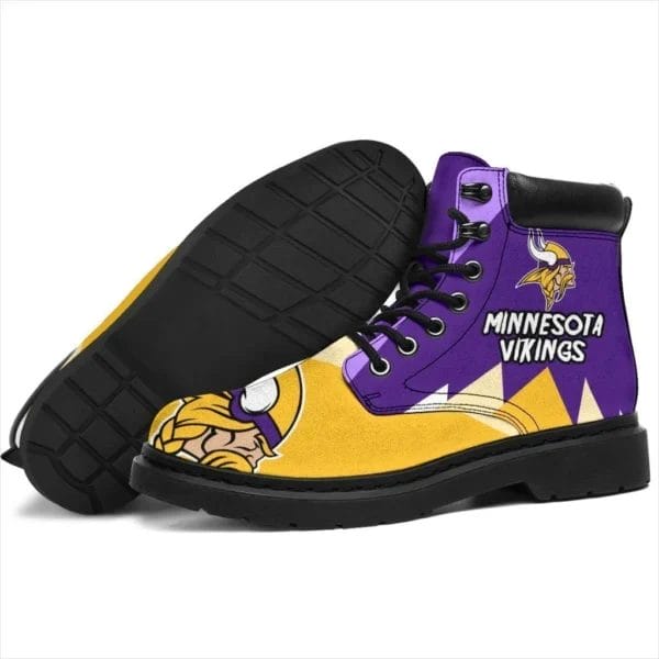 Minnesota Virkings All Season TBL Boots AMCTBL0034 - Image 4