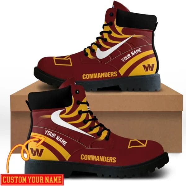 Washington Commanders All Seasom TBL Boots AMCTBL0047