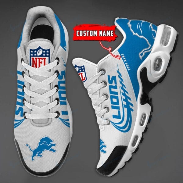 Detroit Lions Personalized Plus T-N Youth Sneakers AMCTNS0018 - Image 3