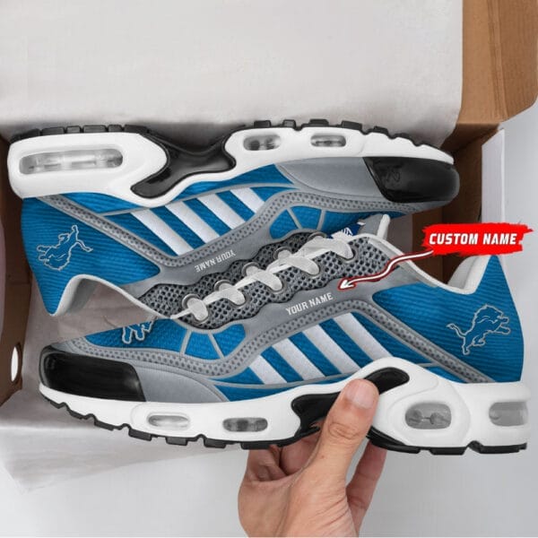 Detroit Lions Personalized Plus T-N Youth Sneakers AMCTNS0015