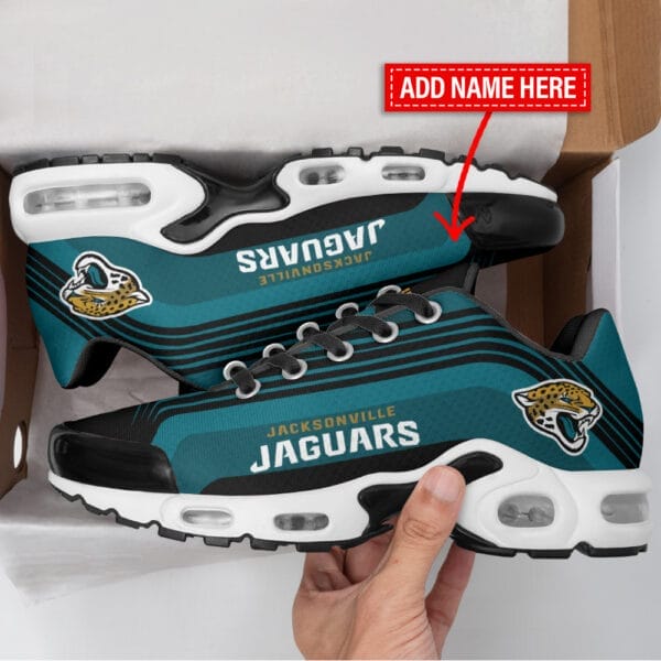 Jacksonville Jaguars Personalized Plus T-N Youth Sneakers AMCTNS0111 - Image 3
