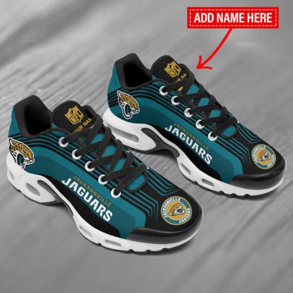 Jacksonville Jaguars Personalized Plus T-N Youth Sneakers AMCTNS0111 - Image 2