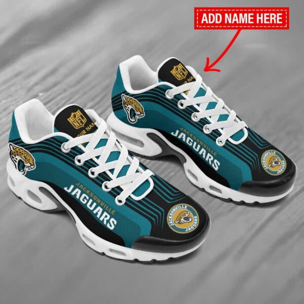 Jacksonville Jaguars Personalized Plus T-N Youth Sneakers AMCTNS0111