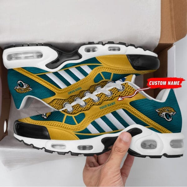 Jacksonville Jaguars Personalized Plus T-N Youth Sneakers AMCTNS0109