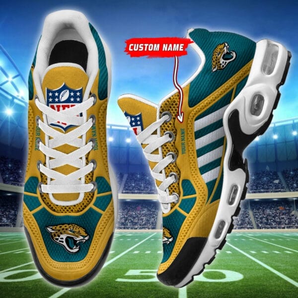Jacksonville Jaguars Personalized Plus T-N Youth Sneakers AMCTNS0109 - Image 2