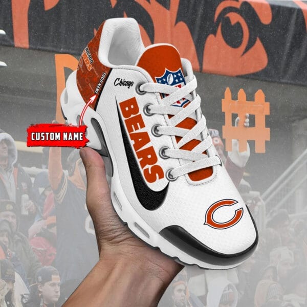 Chicago Bears Personalized Plus T-N Youth Sneakers AMCTNS0106 - Image 3