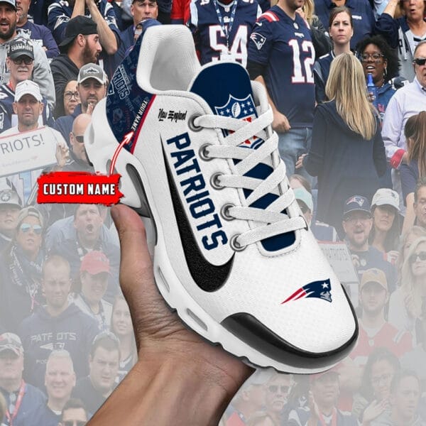 New England Patriots Personalized Plus T-N Youth Sneakers AMCTNS0113 - Image 3