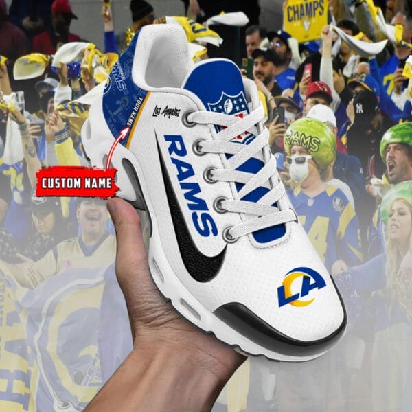 Los Angeles Rams Personalized Plus T-N Youth Sneakers AMCTNS0066