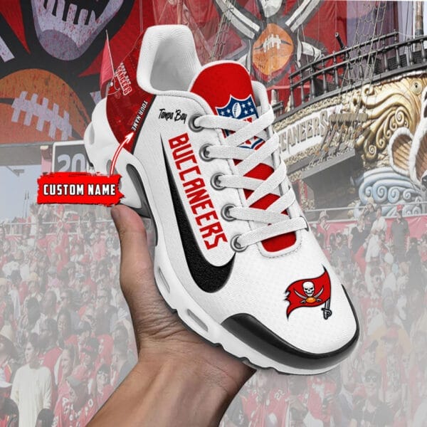 Tampa Bay Buccaneers Personalized Plus T-N Youth Sneakers AMCTNS0029 - Image 3