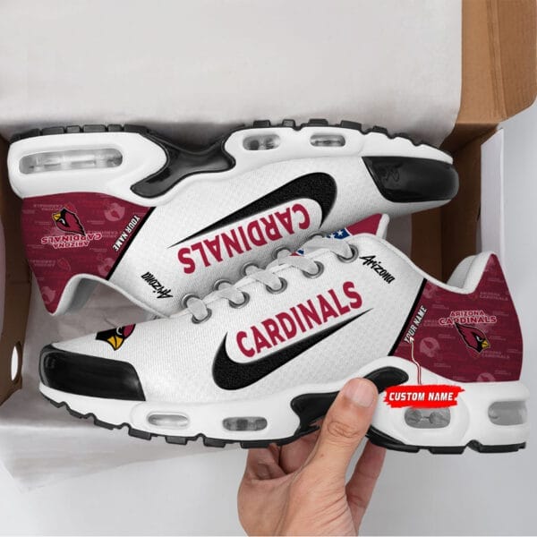 Arizona Cardinals Personalized Plus T-N Youth Sneakers AMCTNS0062 - Image 3