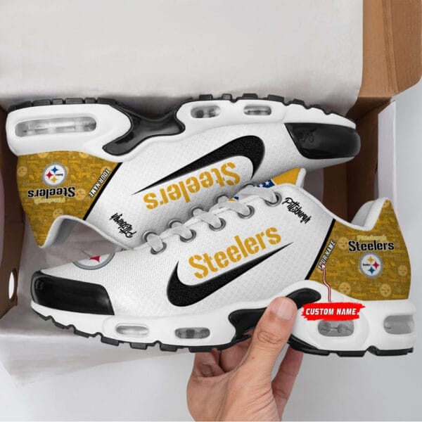 Pittsburgh Steelers Personalized Plus T-N Youth Sneakers AMCTNS0024 - Image 2