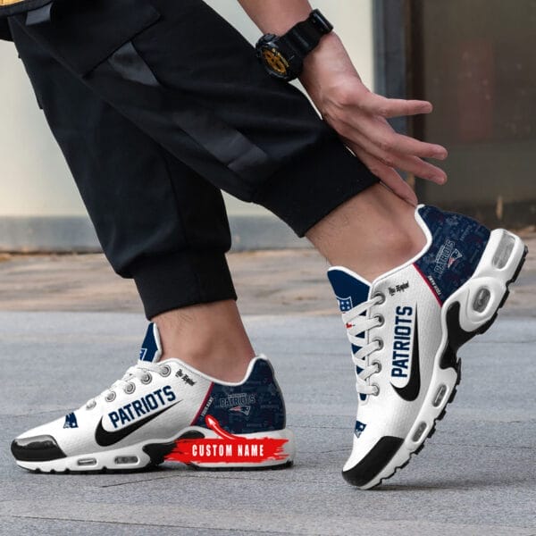New England Patriots Personalized Plus T-N Youth Sneakers AMCTNS0113