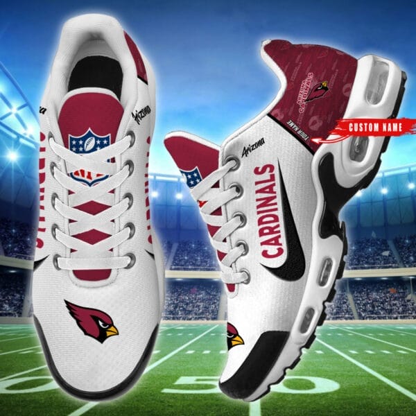 Arizona Cardinals Personalized Plus T-N Youth Sneakers AMCTNS0062 - Image 4
