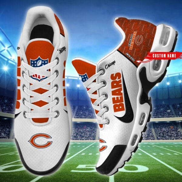Chicago Bears Personalized Plus T-N Youth Sneakers AMCTNS0106 - Image 2